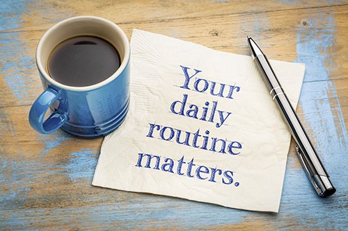 Find Joy in your Routine